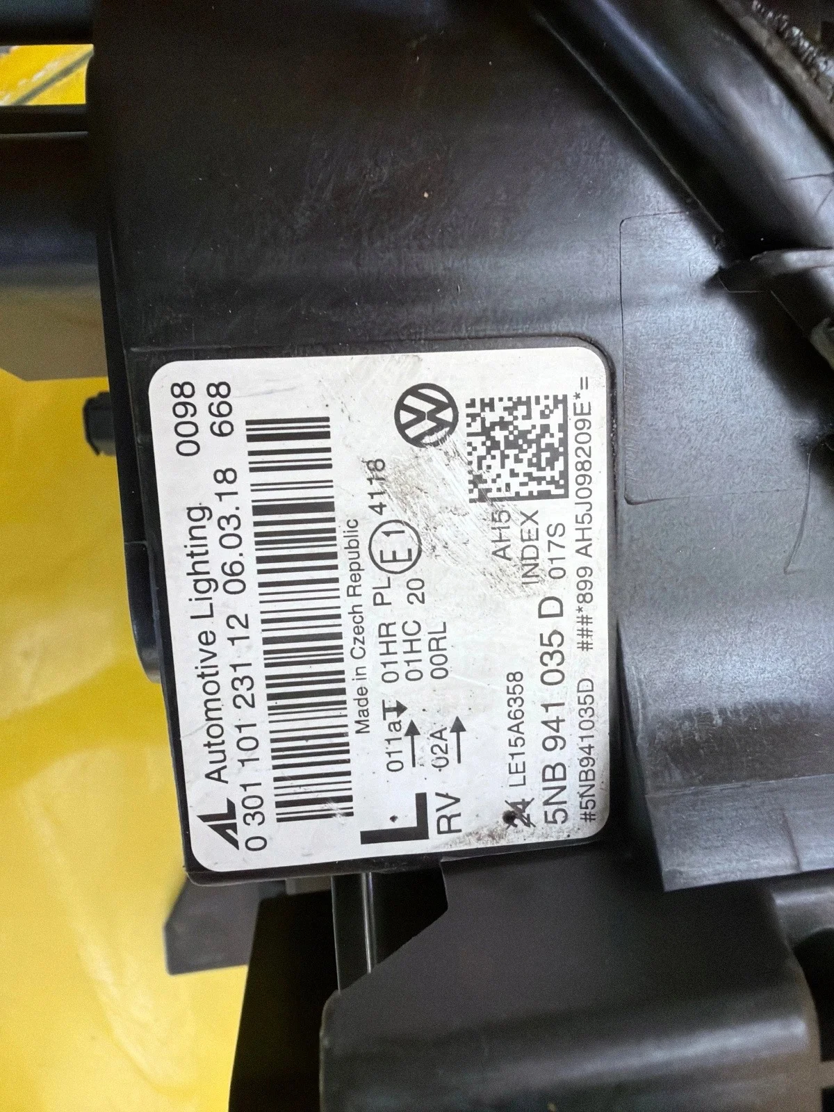 Phare Gauche VW Tiguan II Full Led 5NB941035D image 5