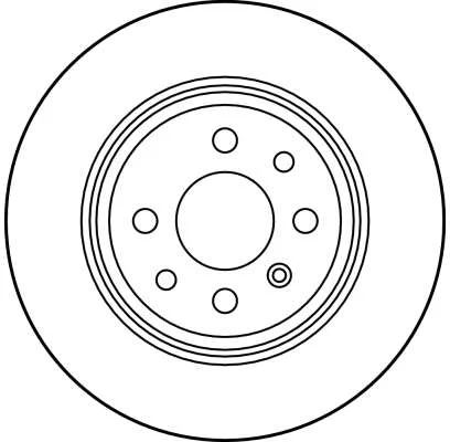 TRW DF2772 Disque de frein image 3