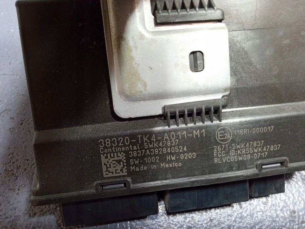 Module antidémarrage Acura TL IV 38320-TK4-A011 image 3