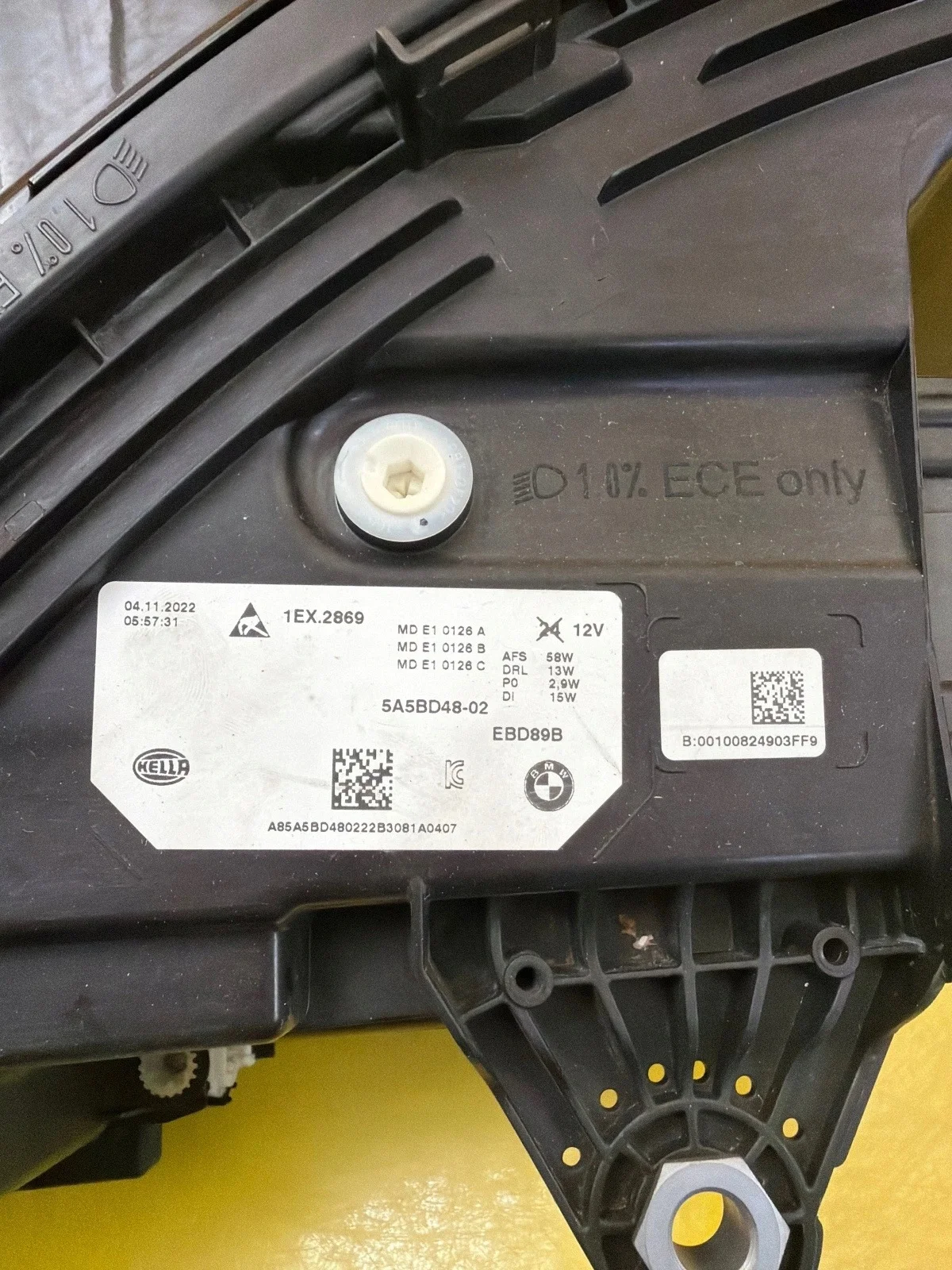BMW X1 U11 Right Full LED Headlight 5A5BD48-02 image 5