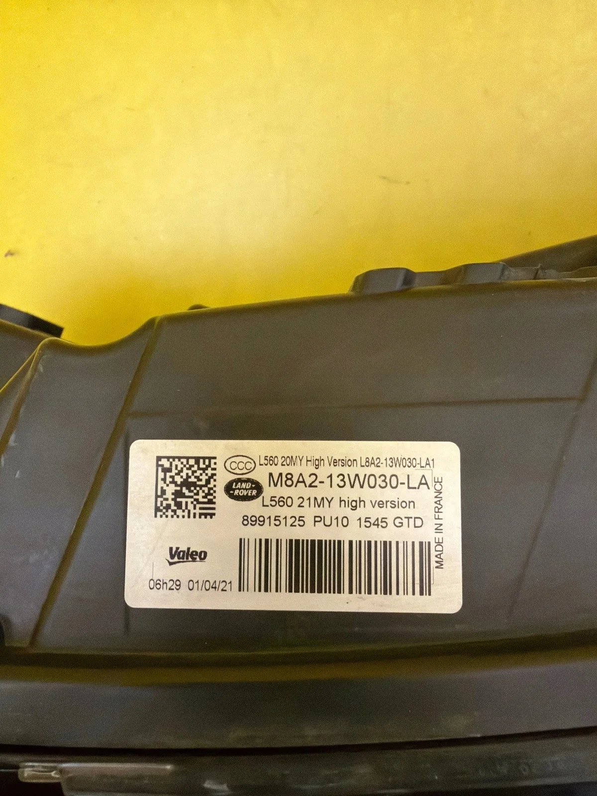 Land Rover Velar M8A2-13W030-LA vasen LED-ajoval image 5