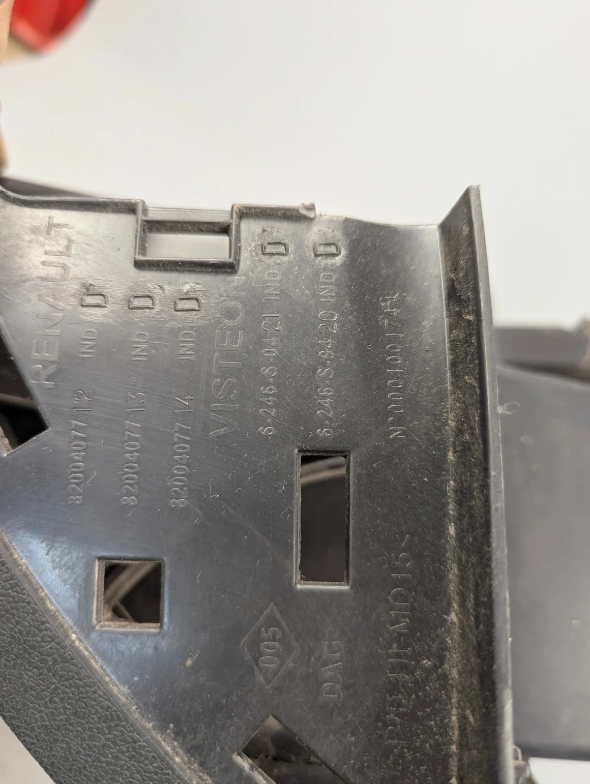 Handskfack Renault Clio 3 III 05- 8200407712 image 6