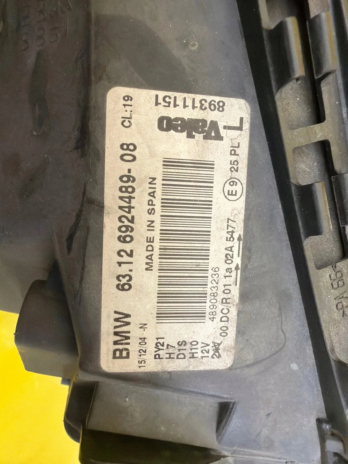 Vänster strålkastare BMW 1 E81 E87 E82 Xenon image 5