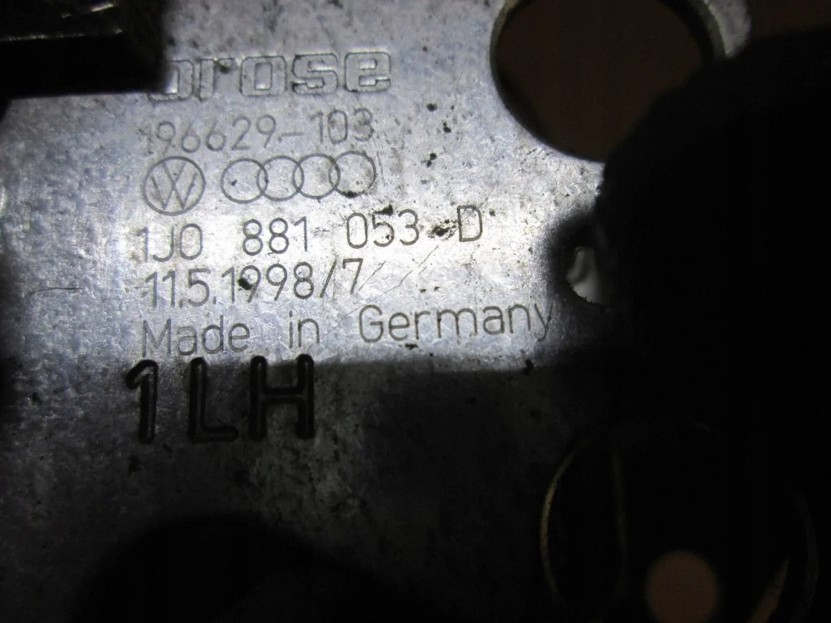 Mécanisme siège Audi A3 S3 8L 1J0881053D image 4
