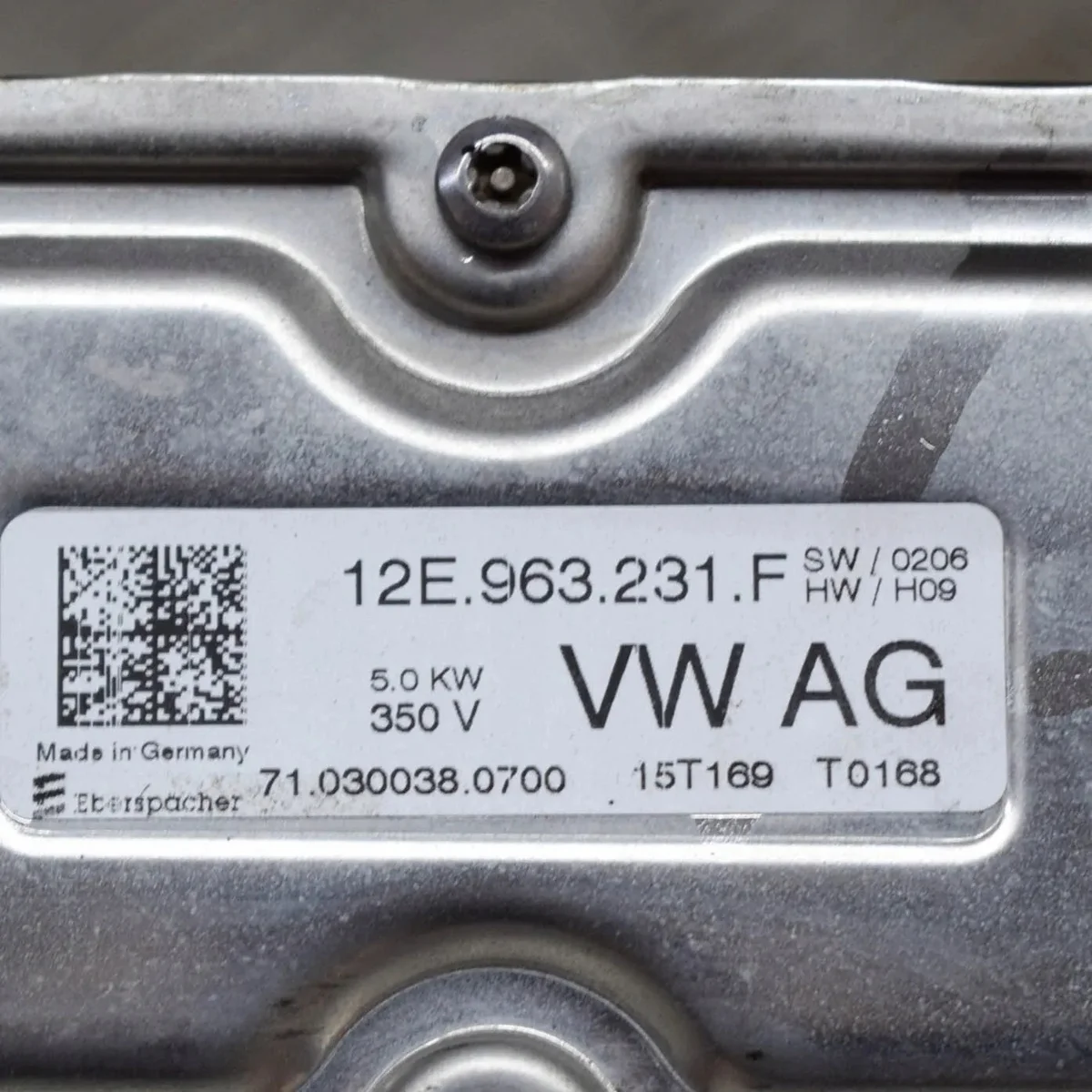 Audi A3 Coolant Heater 12E963231F image 6