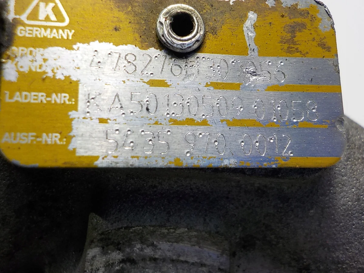 Renault Scenic II Turbolader 54359700012 image 9