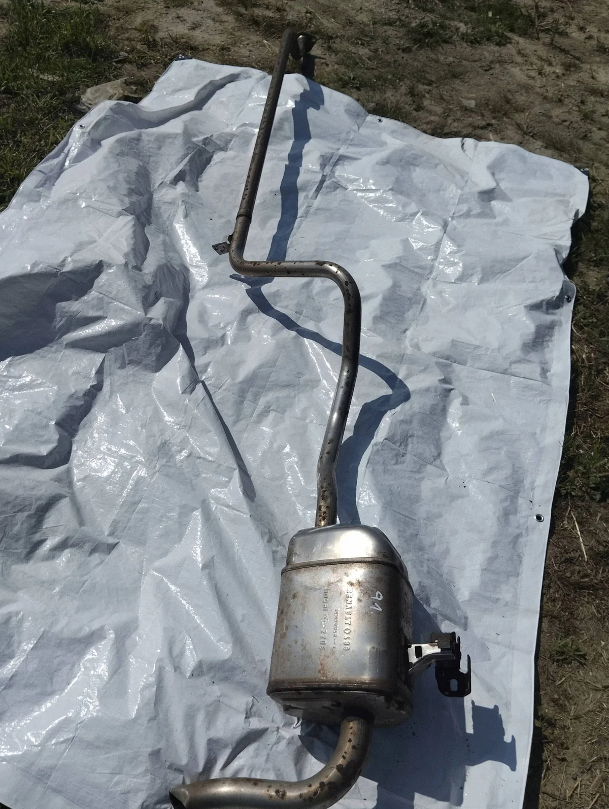 Exhaust Muffler for Renault Megane III 1.5 DCI