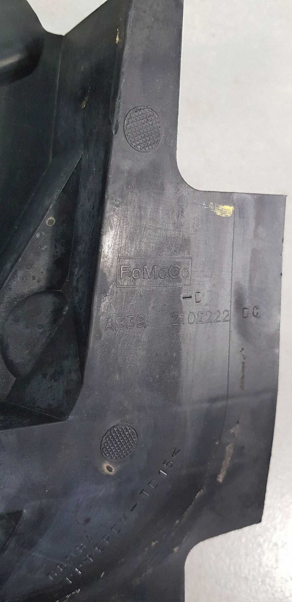 Ford Ranger MK5 Right Front Scuttle Panel Used image 5