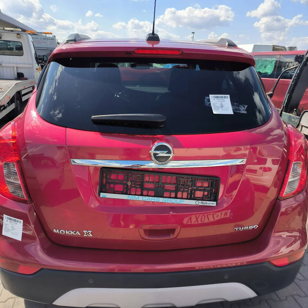 Opel Mokka X Baklucka Glas Använd