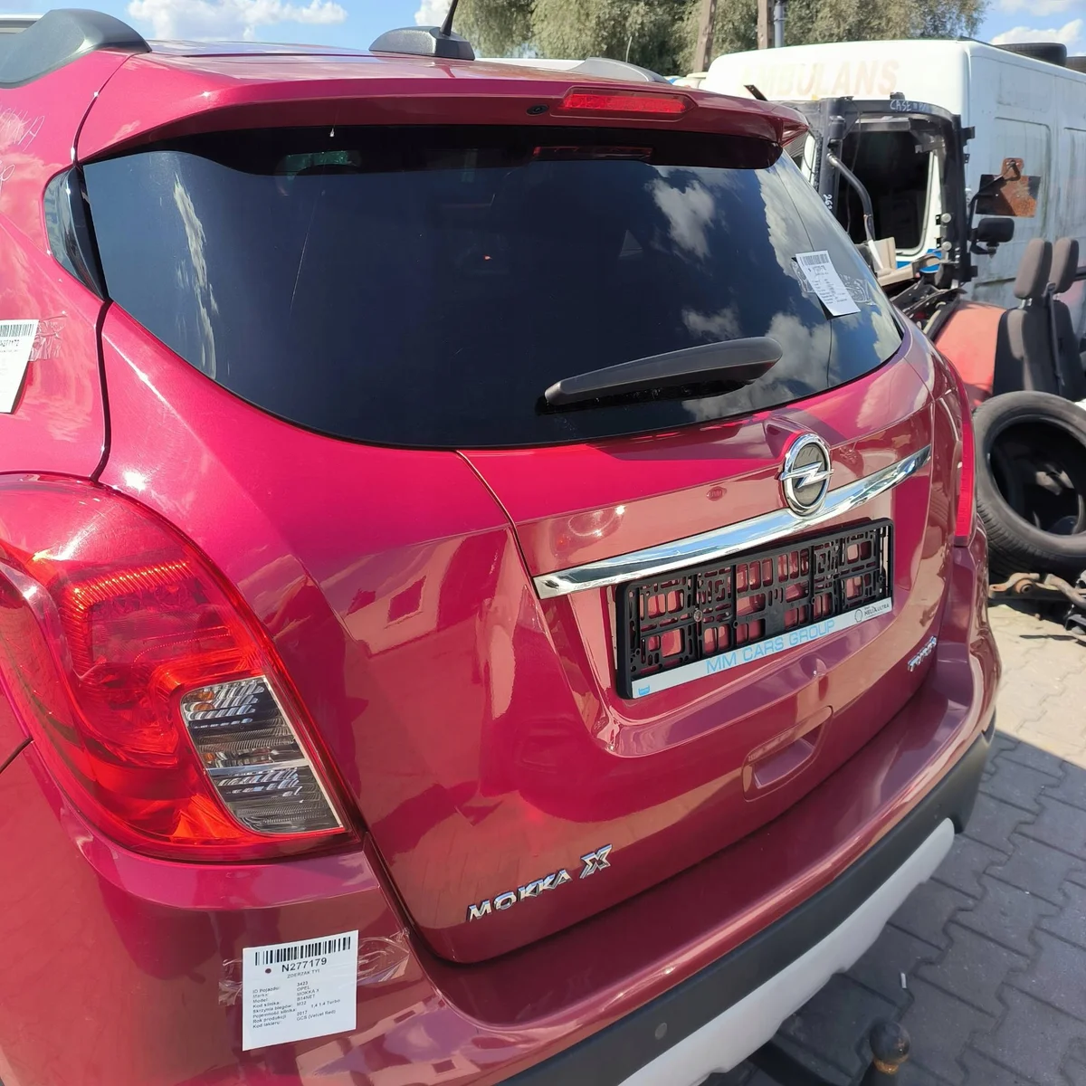Opel Mokka X Trunk Lid - Used