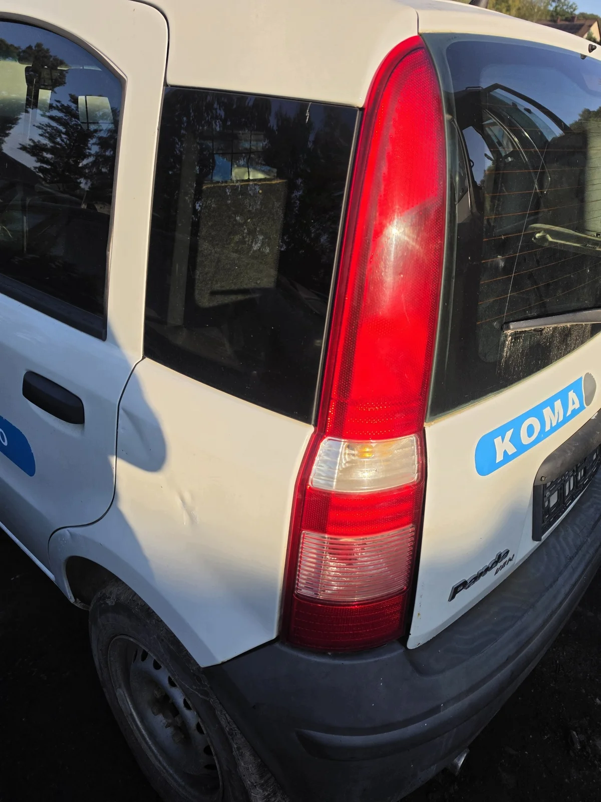 Vänster bakruta Fiat Panda II (312321313)