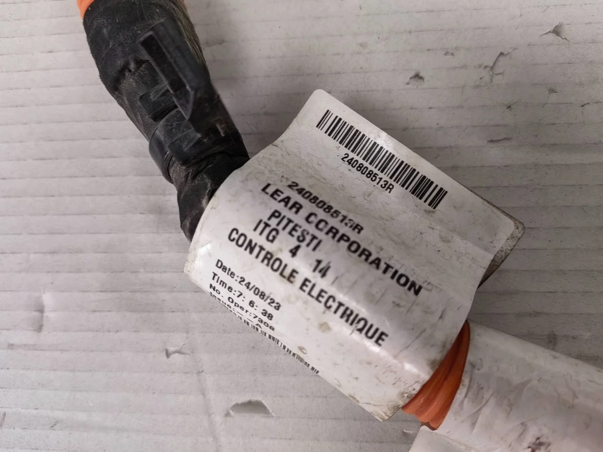 Renault Battery Cable 240808513R Used