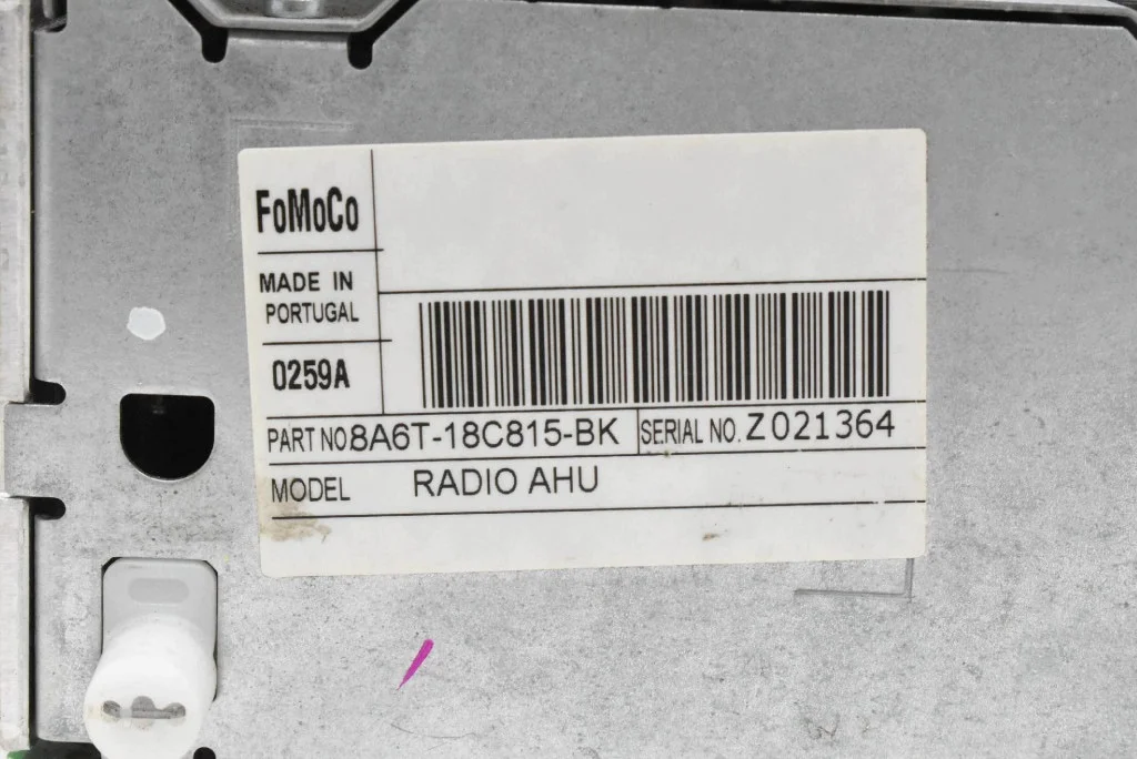 Radio Display Panel CD AUX Ford Fiesta MK7 image 6