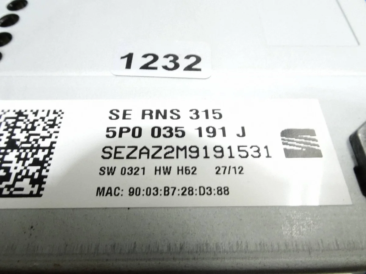 SEAT LEON II ALTEA Radio Navigation 5P0035191J image 7