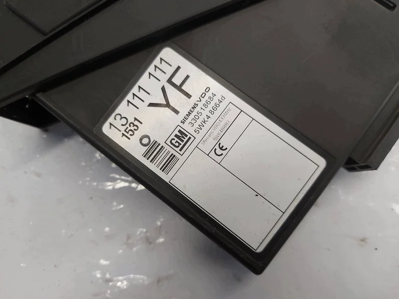 Comfort Module Control Unit Opel Meriva A image 5