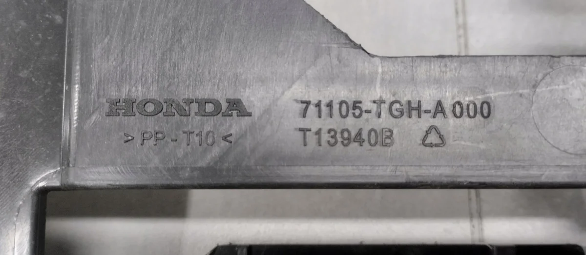 Placa Chão Honda Civic X Type R Usada image 8