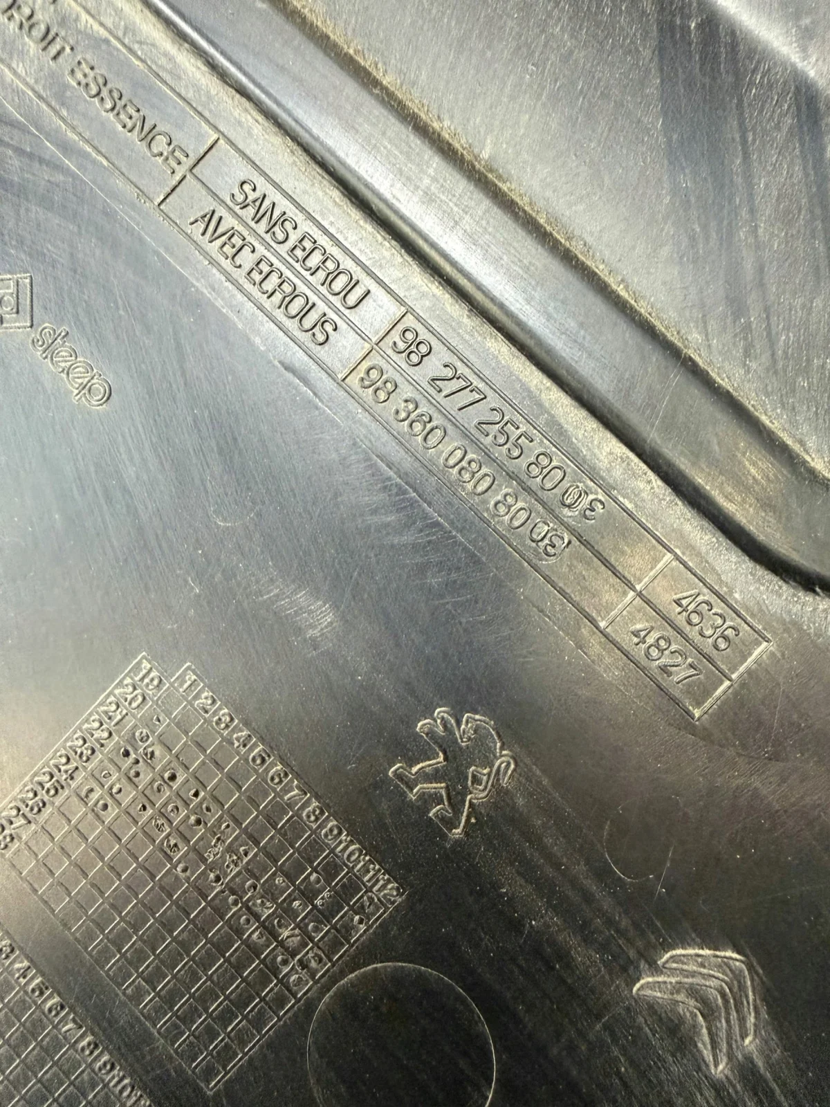 Protector Bajo Peugeot 508 II Kombi 9827725580 image 7