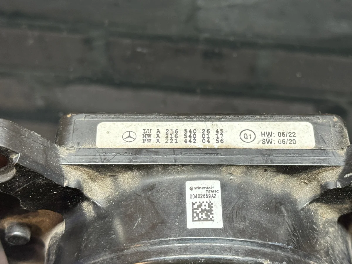 Mercedes W164 Distronic Radar A2165402645 image 4