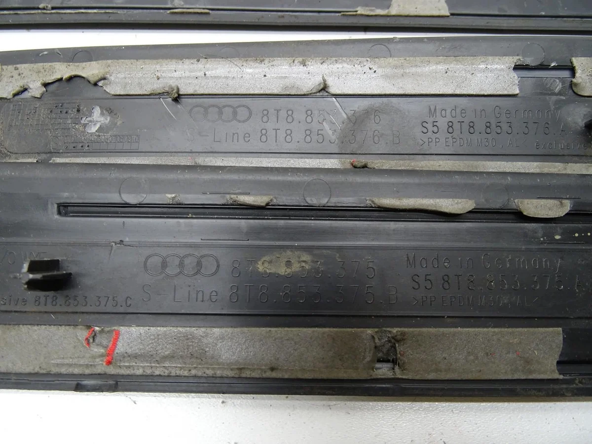 Listwy progowe Audi A5 8T S-Line image 9