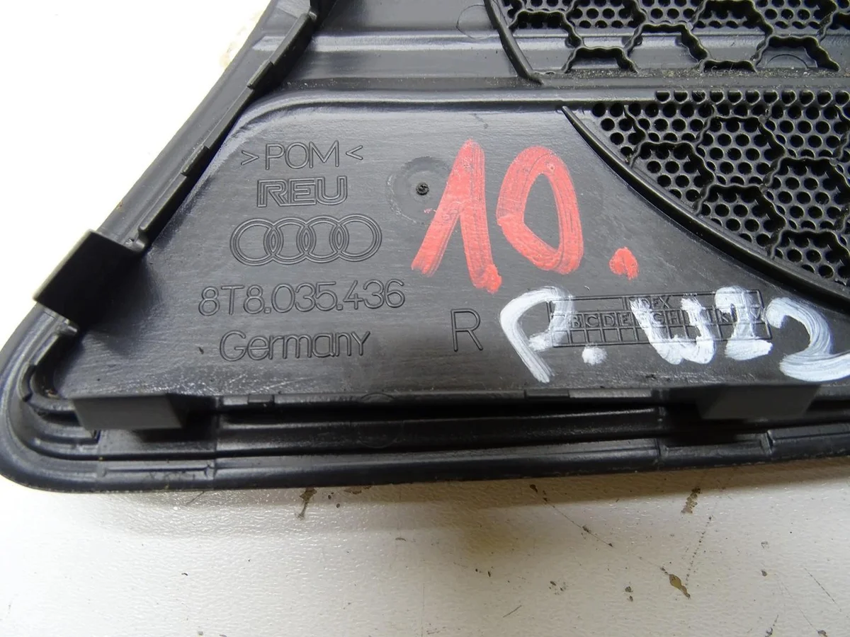 Abdeckung Lautsprecher Rechts Hinten Audi A5 8T image 6