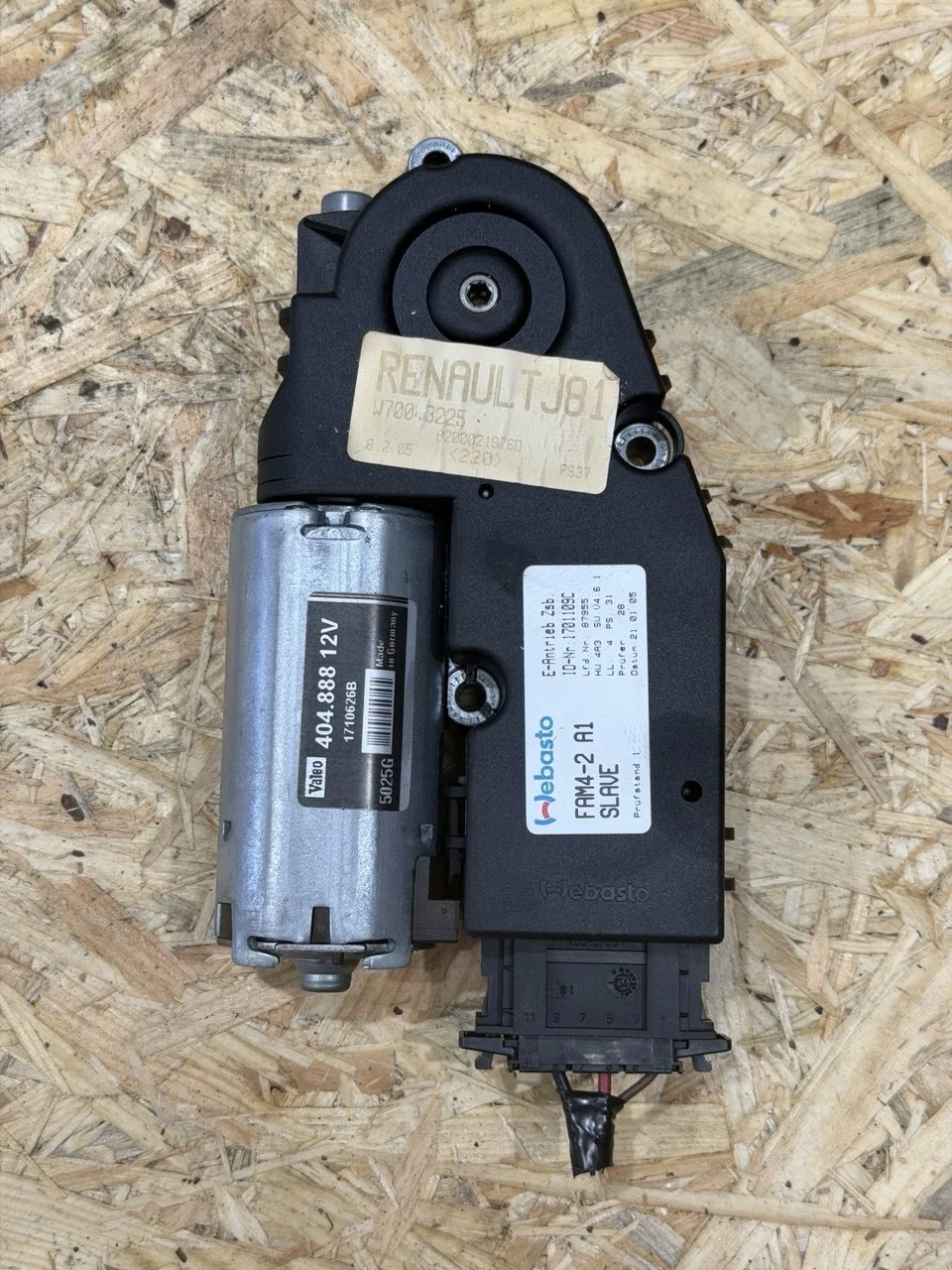 Module Toit Ouvrant RENAULT GRAND SCÉNIC IV 1710626B