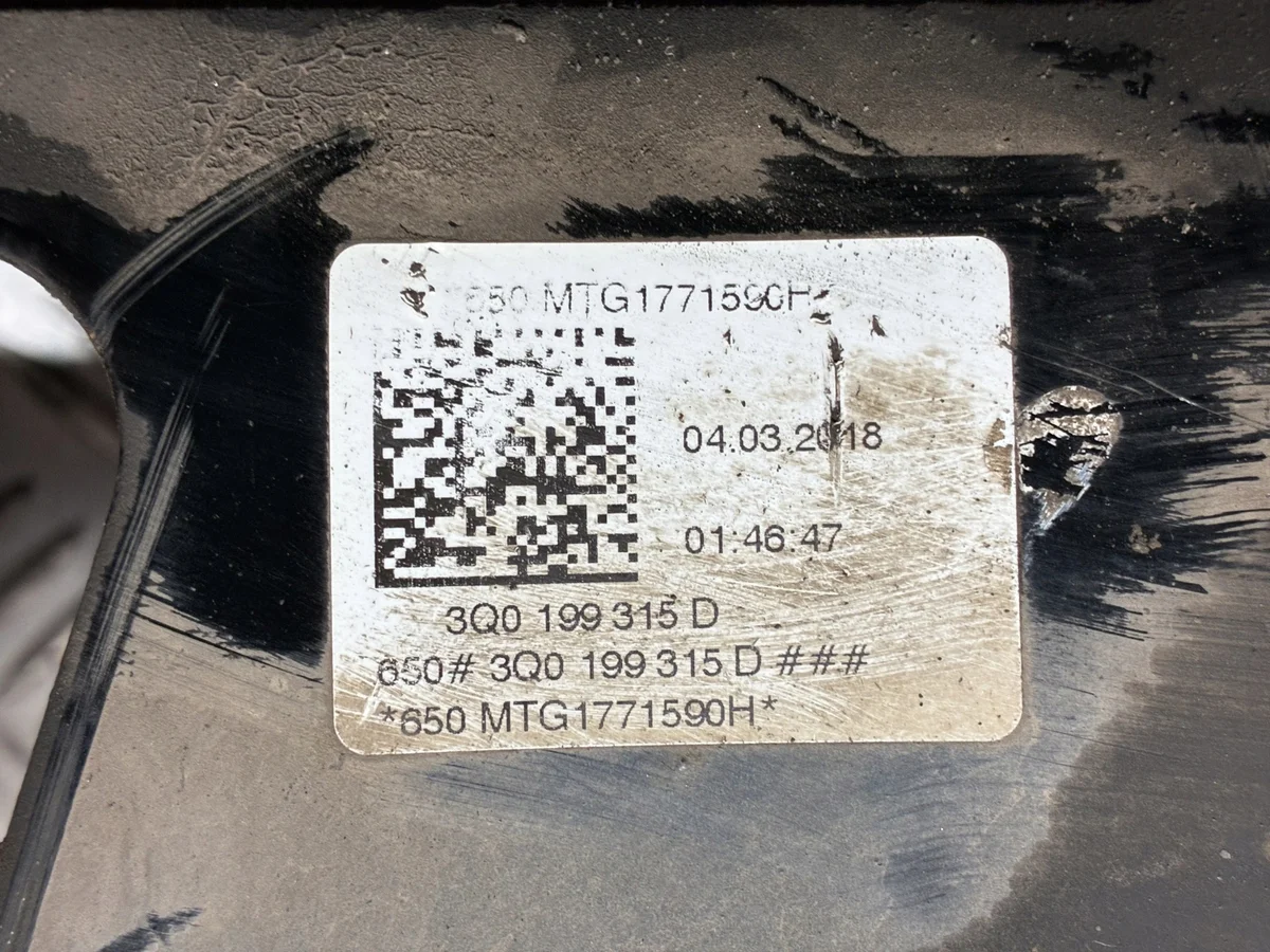 SEAT ATECA etutukivarsi 3Q0199315D