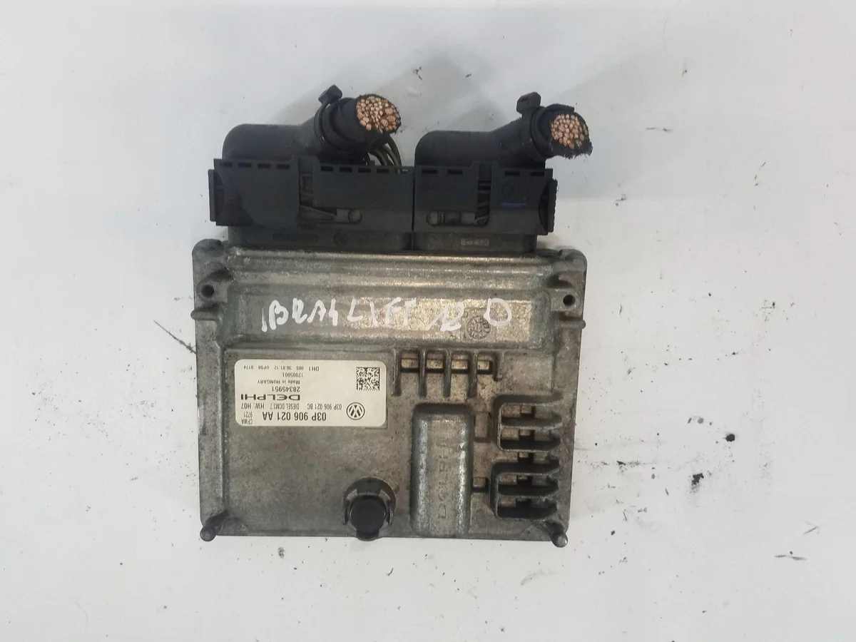 Engine Control Unit SEAT IBIZA IV 1.2 TDI