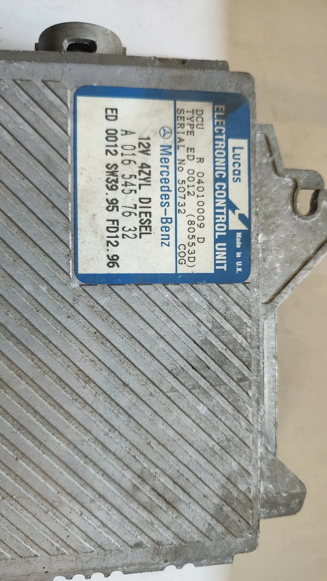 Engine Control Module Mercedes W202 A0165457632 image 3