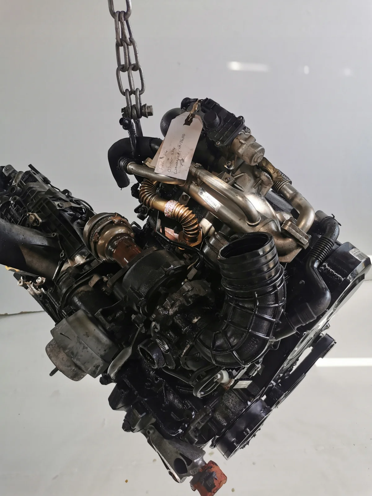 Motor 1.9 TDI BKE Usado VW Skoda Audi Seat image 4