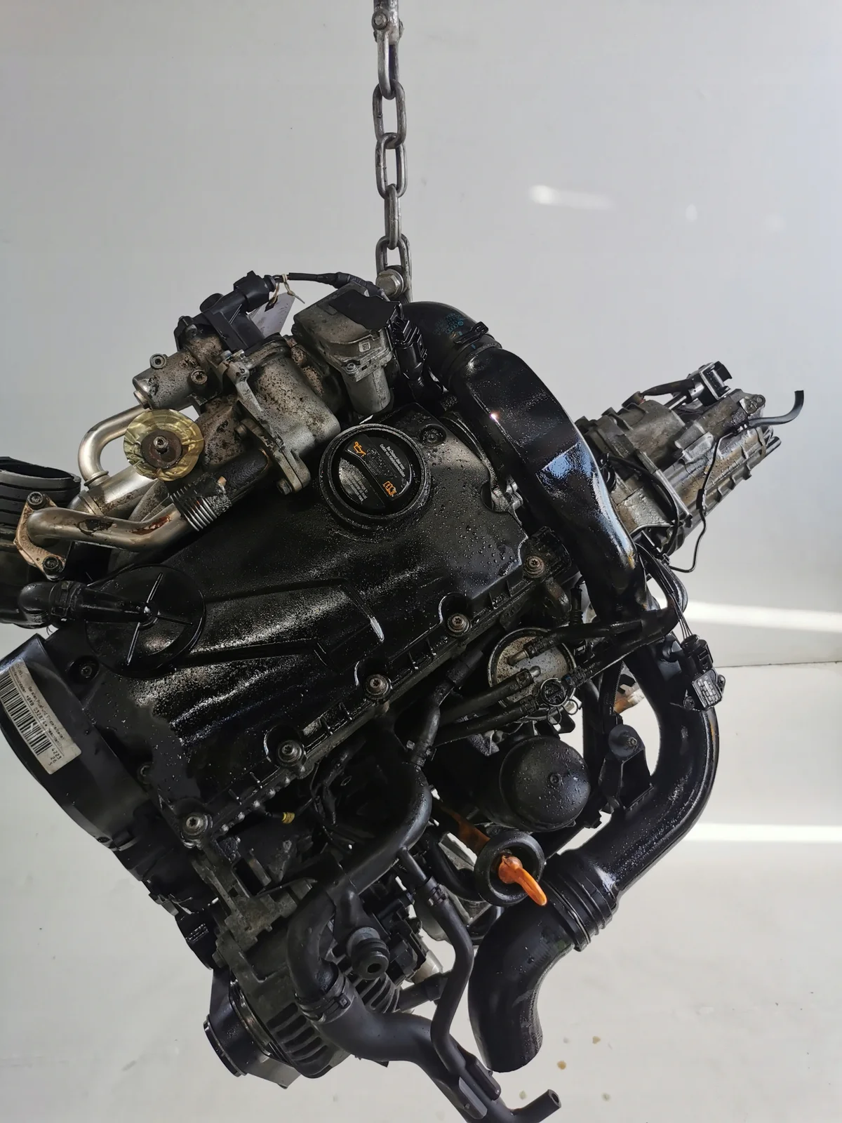 Motor 1.9 TDI BKE Usado VW Skoda Audi Seat image 5