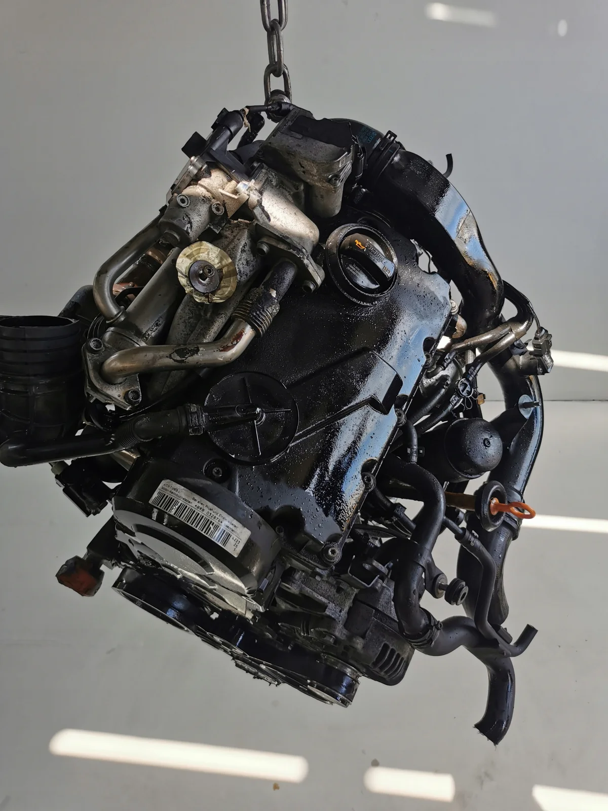 Motor 1.9 TDI BKE Usado VW Skoda Audi Seat image 7