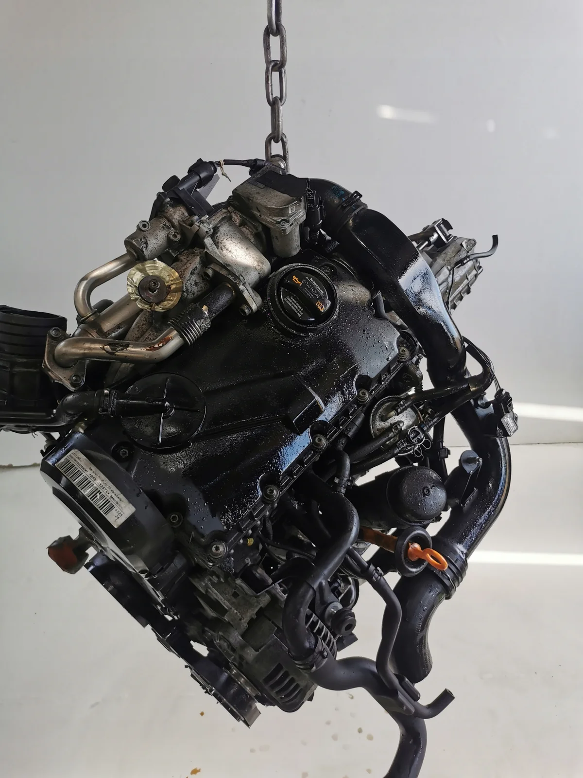 Motor 1.9 TDI BKE Usado VW Skoda Audi Seat image 8