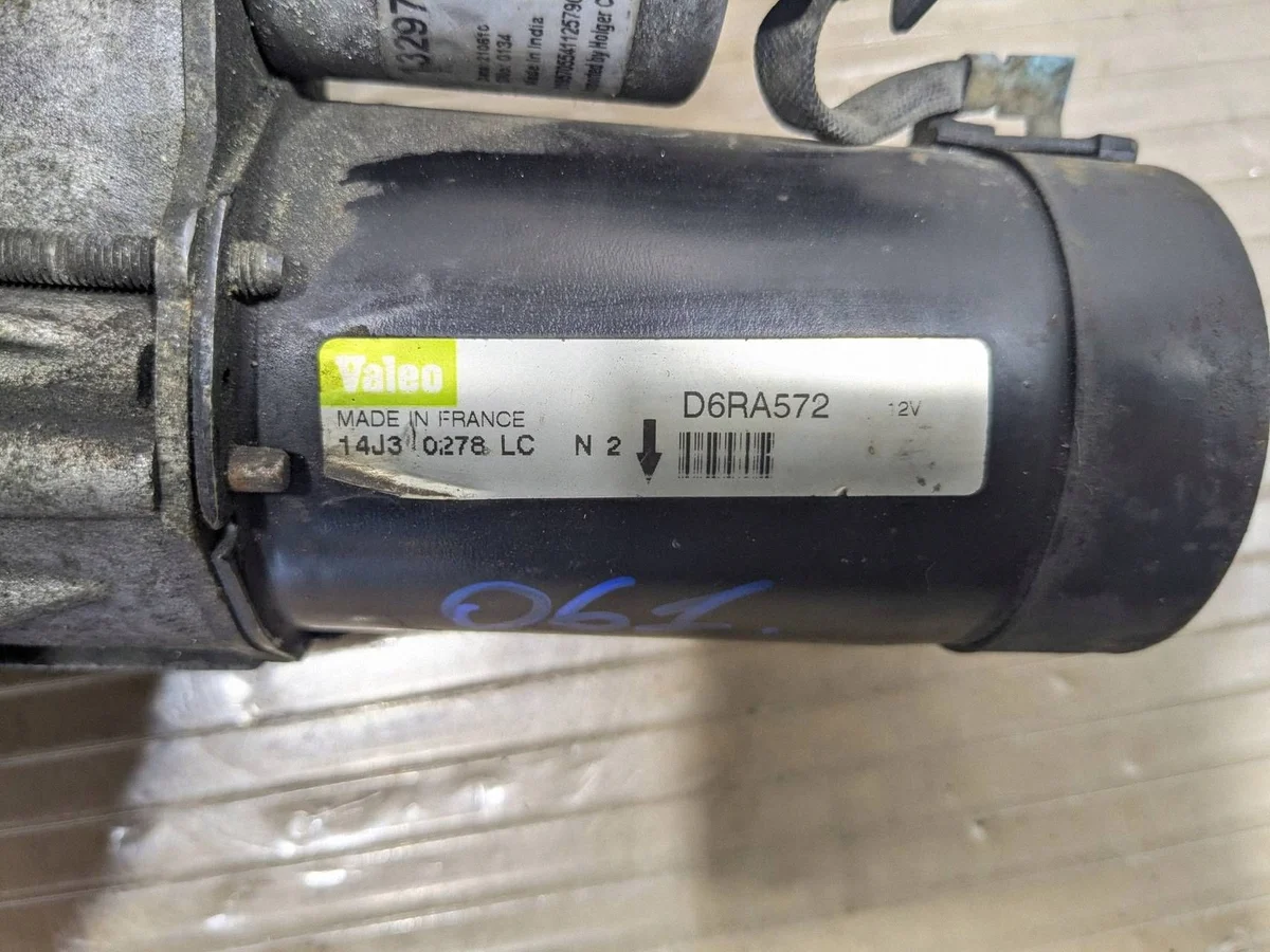 Peugeot 206 startmotor D6RA572 image 5