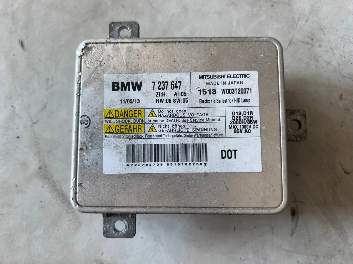 Przetwornica Xenon BMW F10 F11 7237647