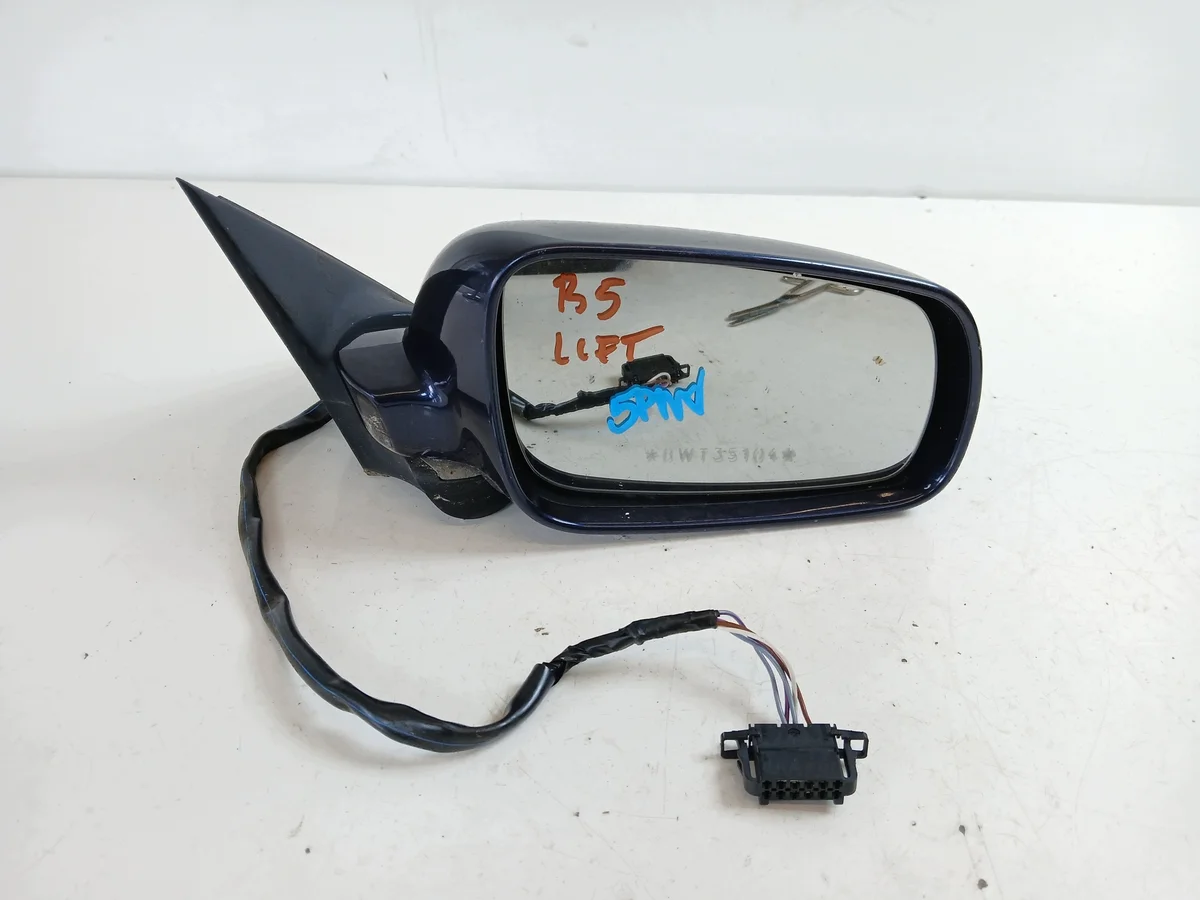 VW Passat B5 LIFT oikea peili 5-pin sininen