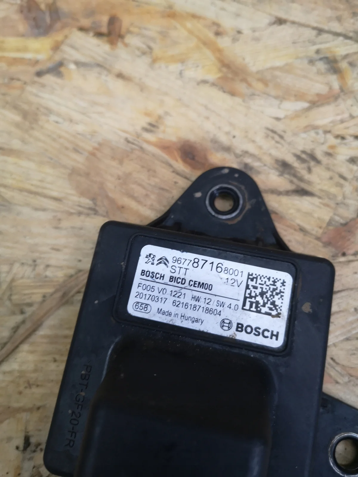 Peugeot 3008 II rele start-stop 967787168001 image 6