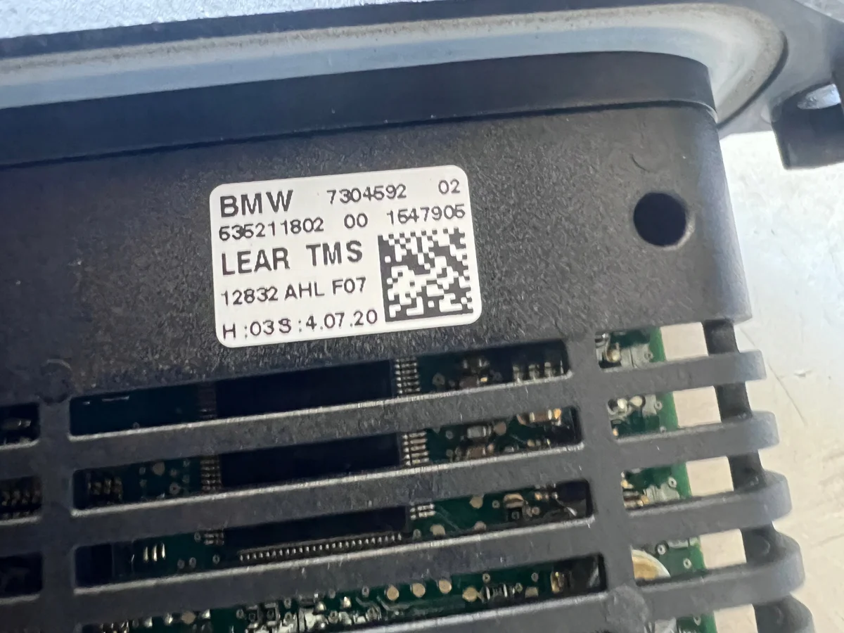 BMW F10 F07 F11 TMS-styrenhet 7304592