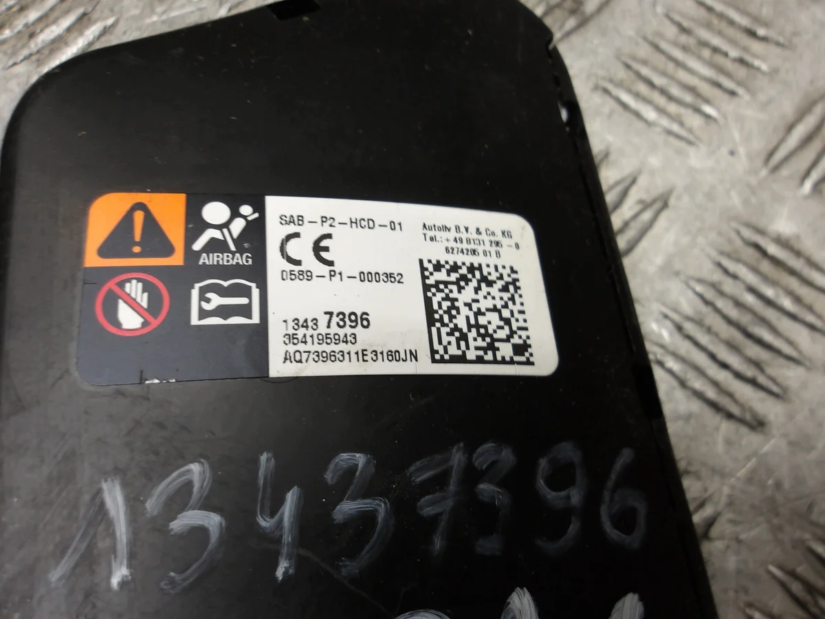 Opel Astra J Sitzkissen Links Gebraucht 13437396
