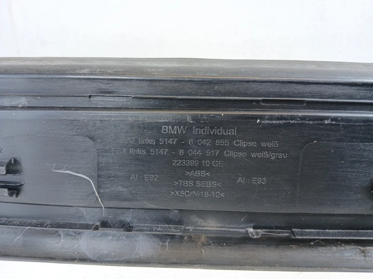 BMW E92 Dorpellijst Links M Pakket image 4