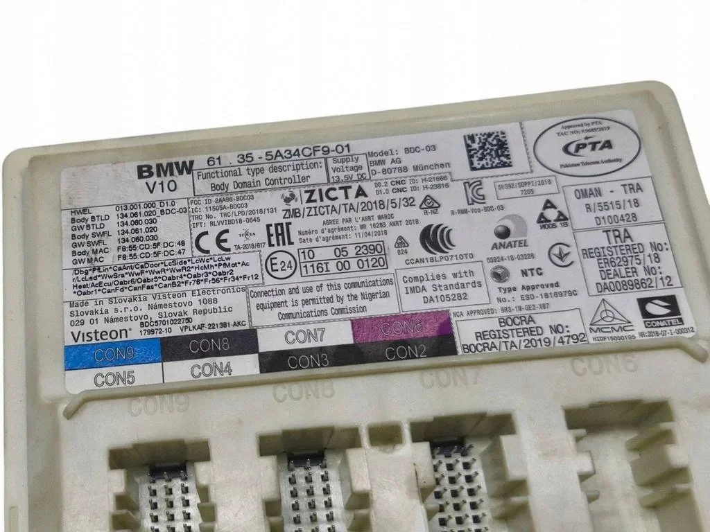 Module confort BMW 5A34CF9 image 8