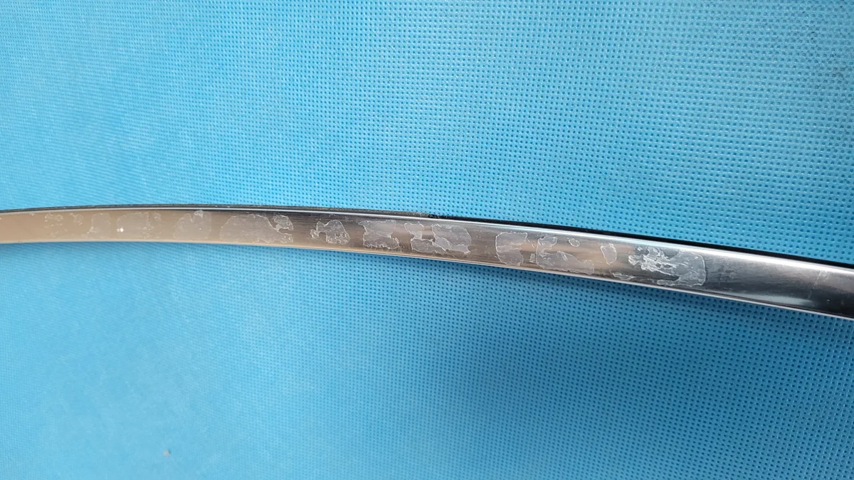 MERCEDES W218 CLS LISTWA DACHOWA LEWA A2186900100 image 8