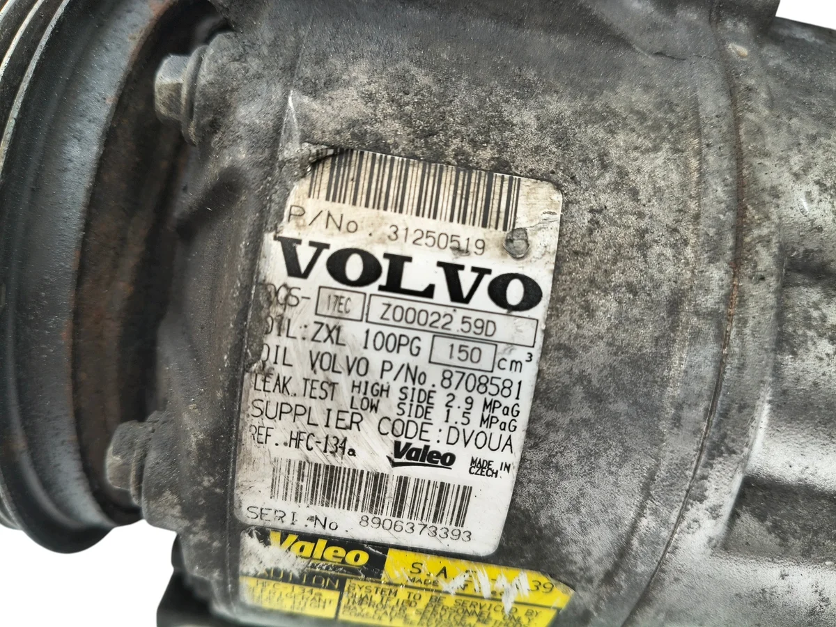 Compressore A/C Volvo S80 2.4 D5 31250519