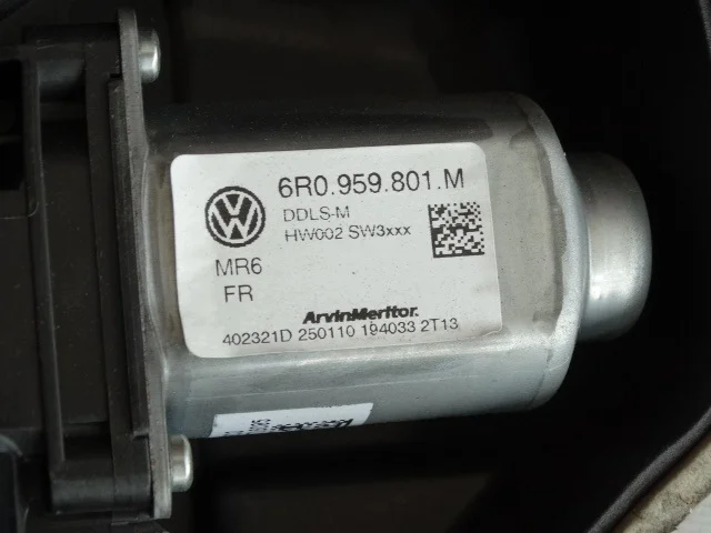 Motor do Vidro Elétrico Ibiza 6J 6R0959801M image 3