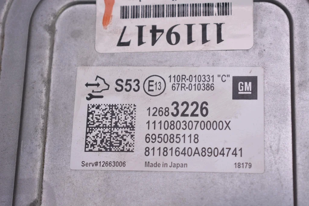 Steuergerät Gas LPG 12683226 Opel OE image 3