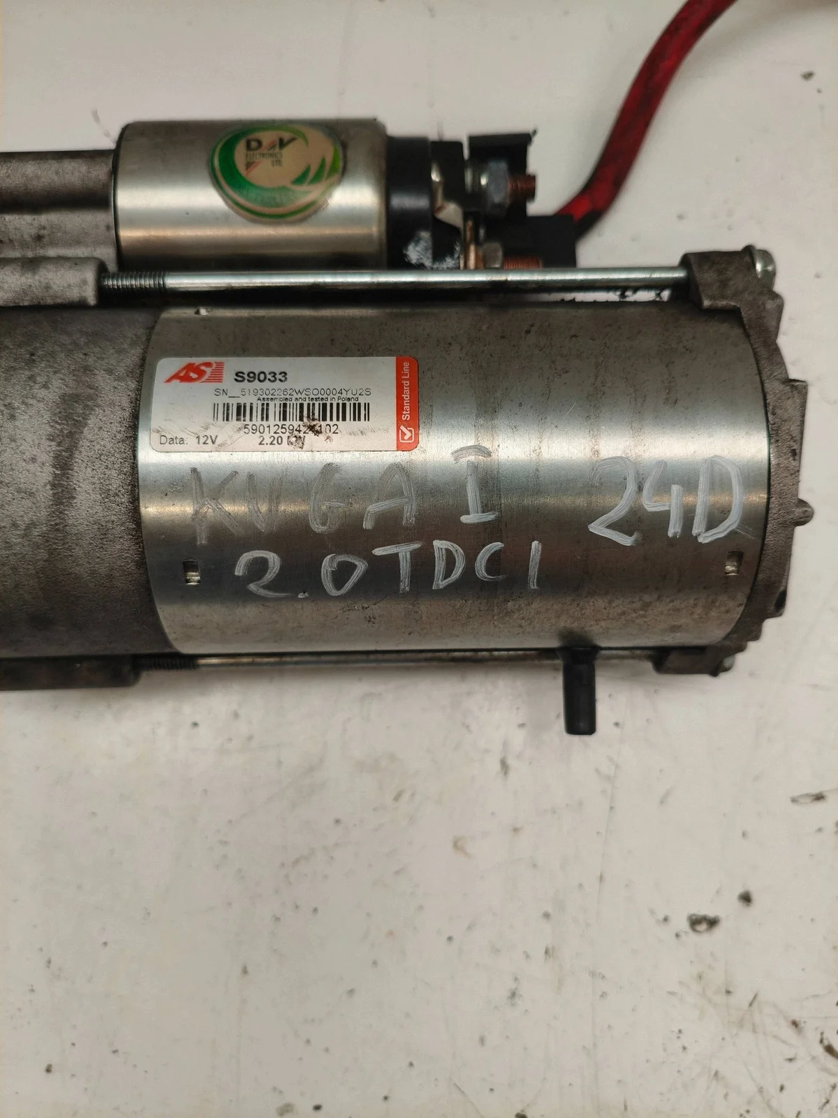 Ford Kuga 1 Anlasser 5901259424102