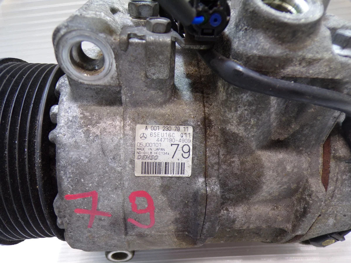 Compressor AC Mercedes W211 W219 CLS 3.0 CDI image 4