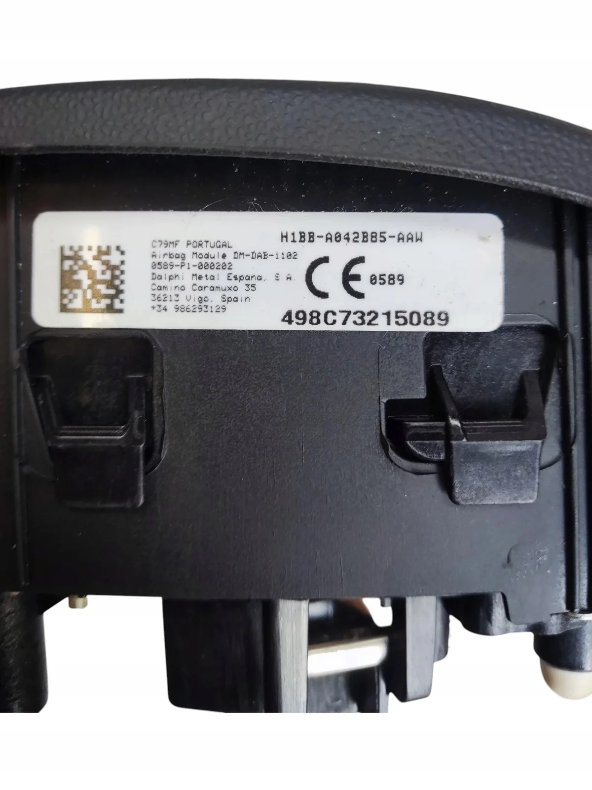 Ford Fiesta Mk8 Lenkrad Airbag Fahrerseite image 3