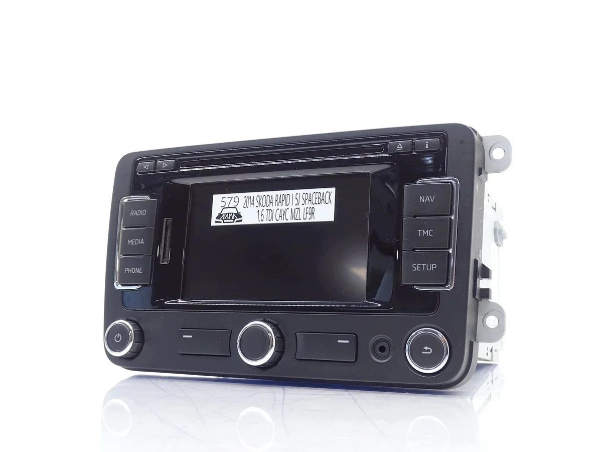 Rádio CD Navi Skoda Rapid 5JA035192Q