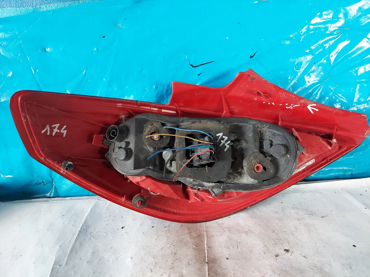 Right Tail Light Opel Corsa D 3D 13186351YT image 3