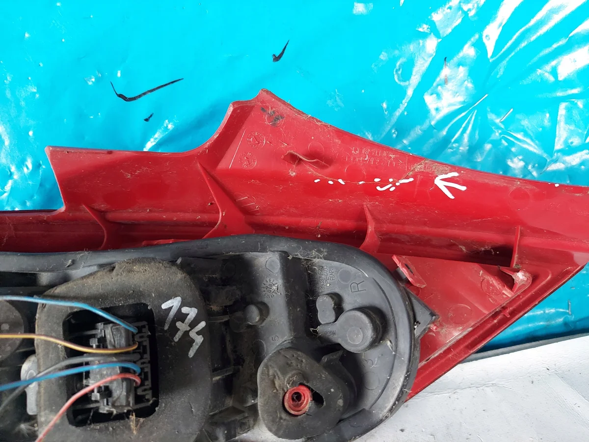 Right Tail Light Opel Corsa D 3D 13186351YT image 4